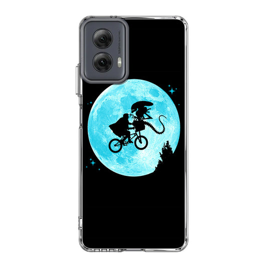 Alien Bike to the Moon Motorola Moto G Power 5G 2024 Case