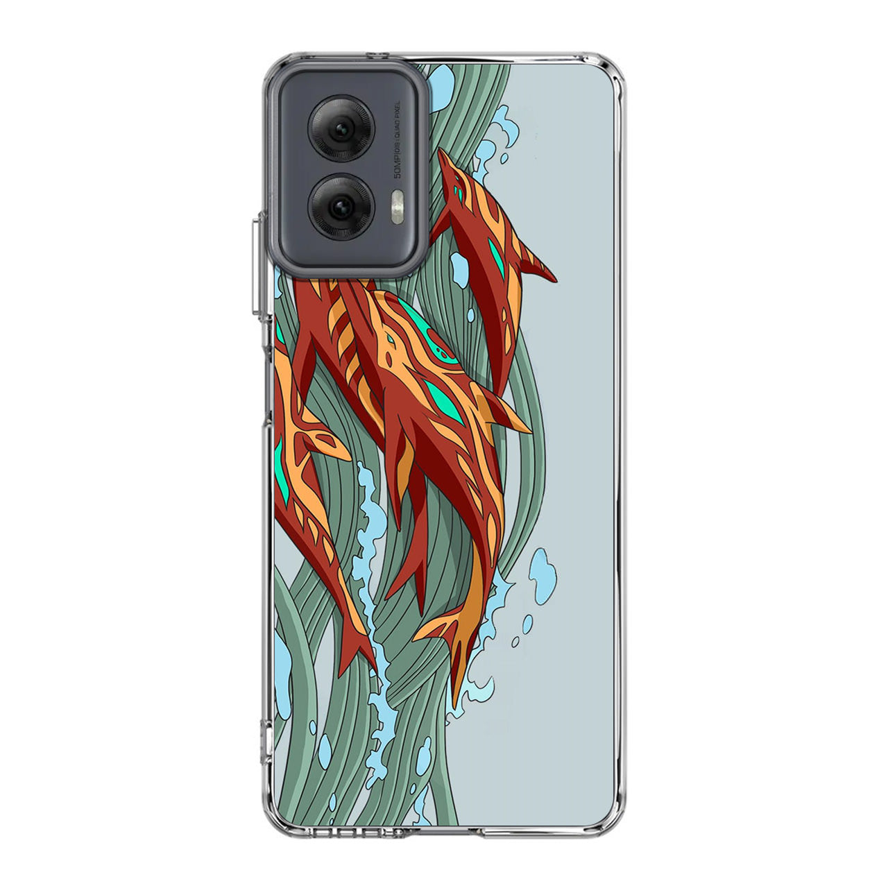 Aquamarine Revenge Motorola Moto G Power 5G 2024 Case