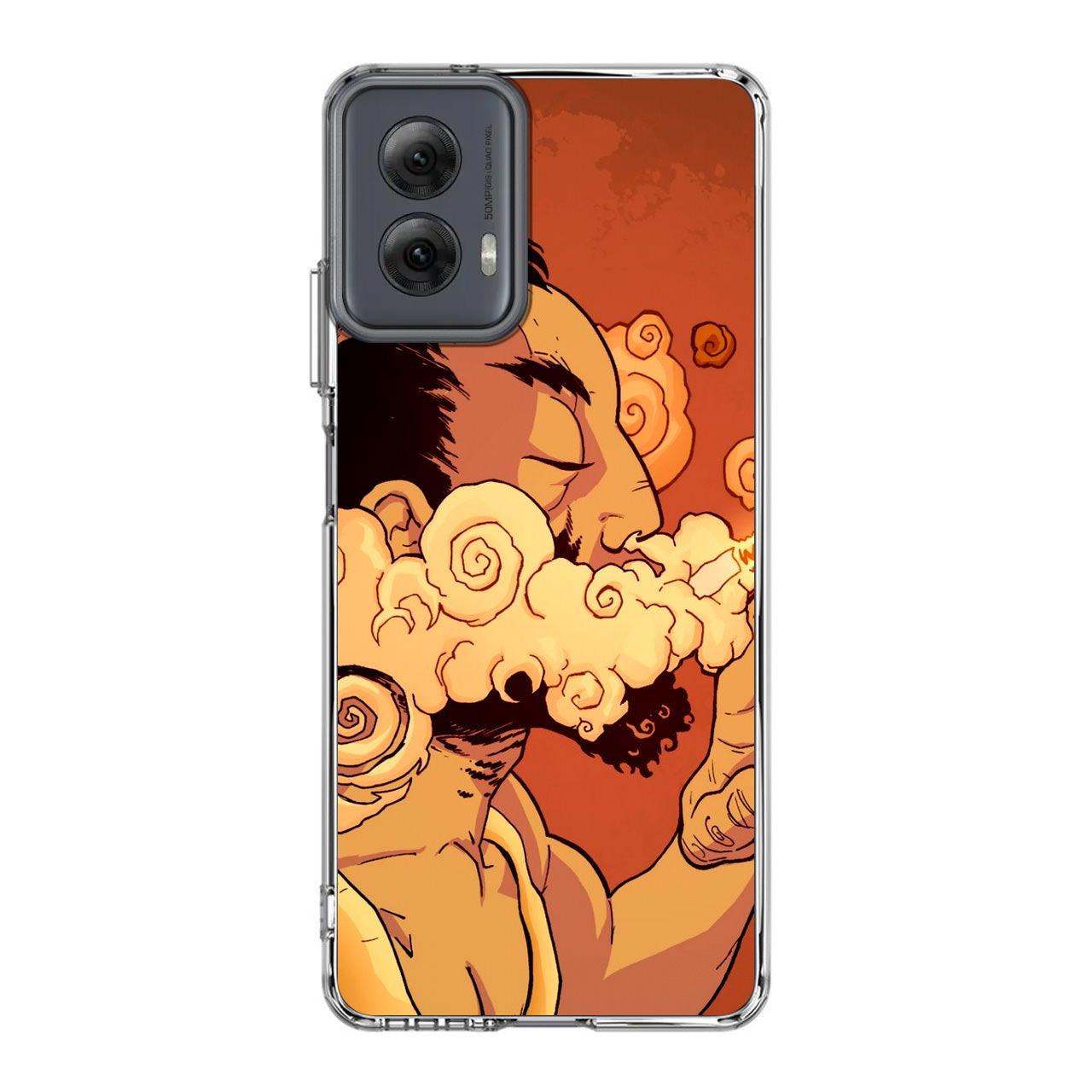 Artistic Psychedelic Smoke Motorola Moto G Power 5G 2024 Case