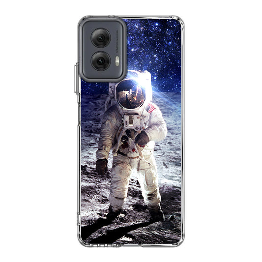 Astronaut Space Moon Motorola Moto G Power 5G 2024 Case