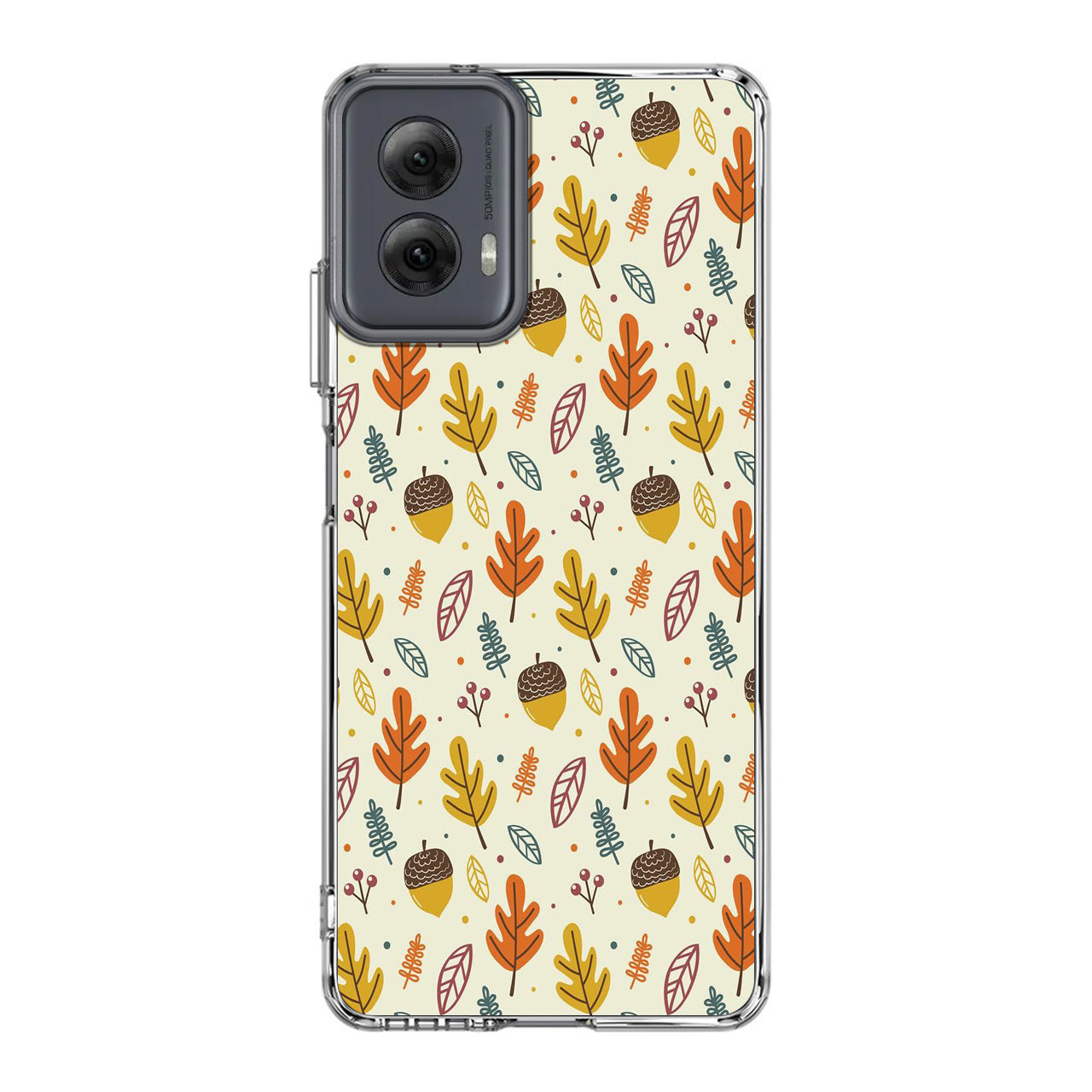 Autumn Things Pattern Motorola Moto G Power 5G 2024 Case