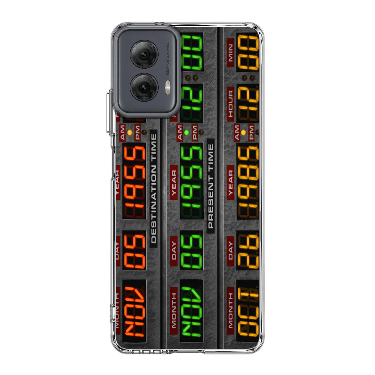 Back To The Future Time Circuits Motorola Moto G Power 5G 2024 Case