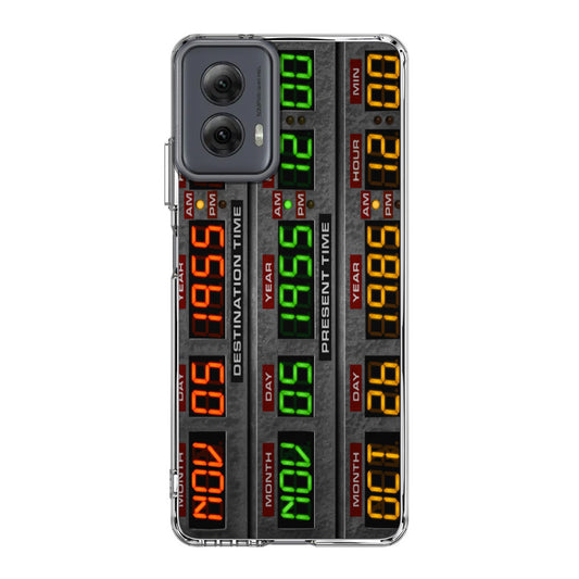 Back To The Future Time Circuits Motorola Moto G Power 5G 2024 Case
