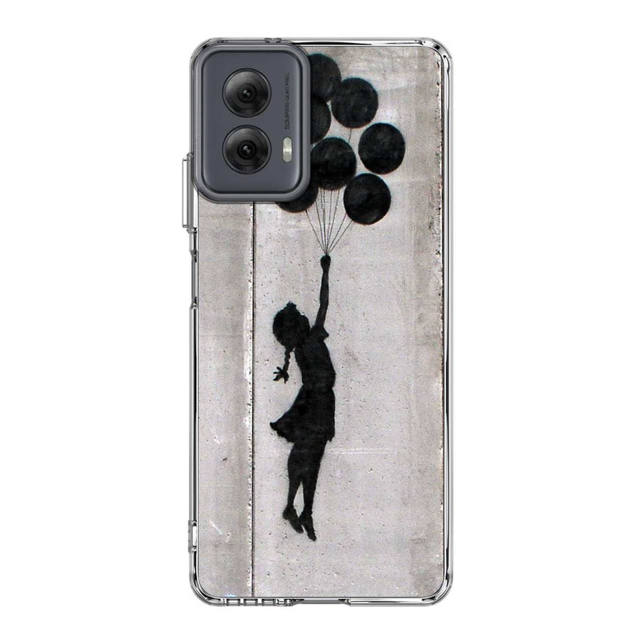 Banksy Girl With Balloons Motorola Moto G Power 5G 2024 Case