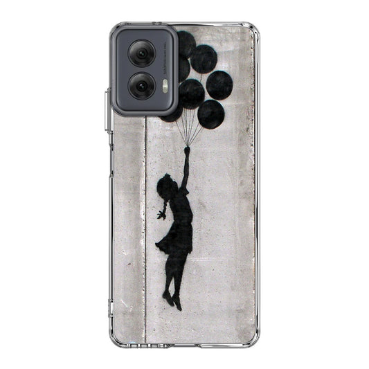 Banksy Girl With Balloons Motorola Moto G Power 5G 2024 Case