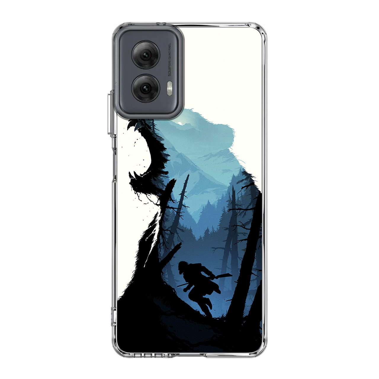Bear Hunter Art Motorola Moto G Power 5G 2024 Case