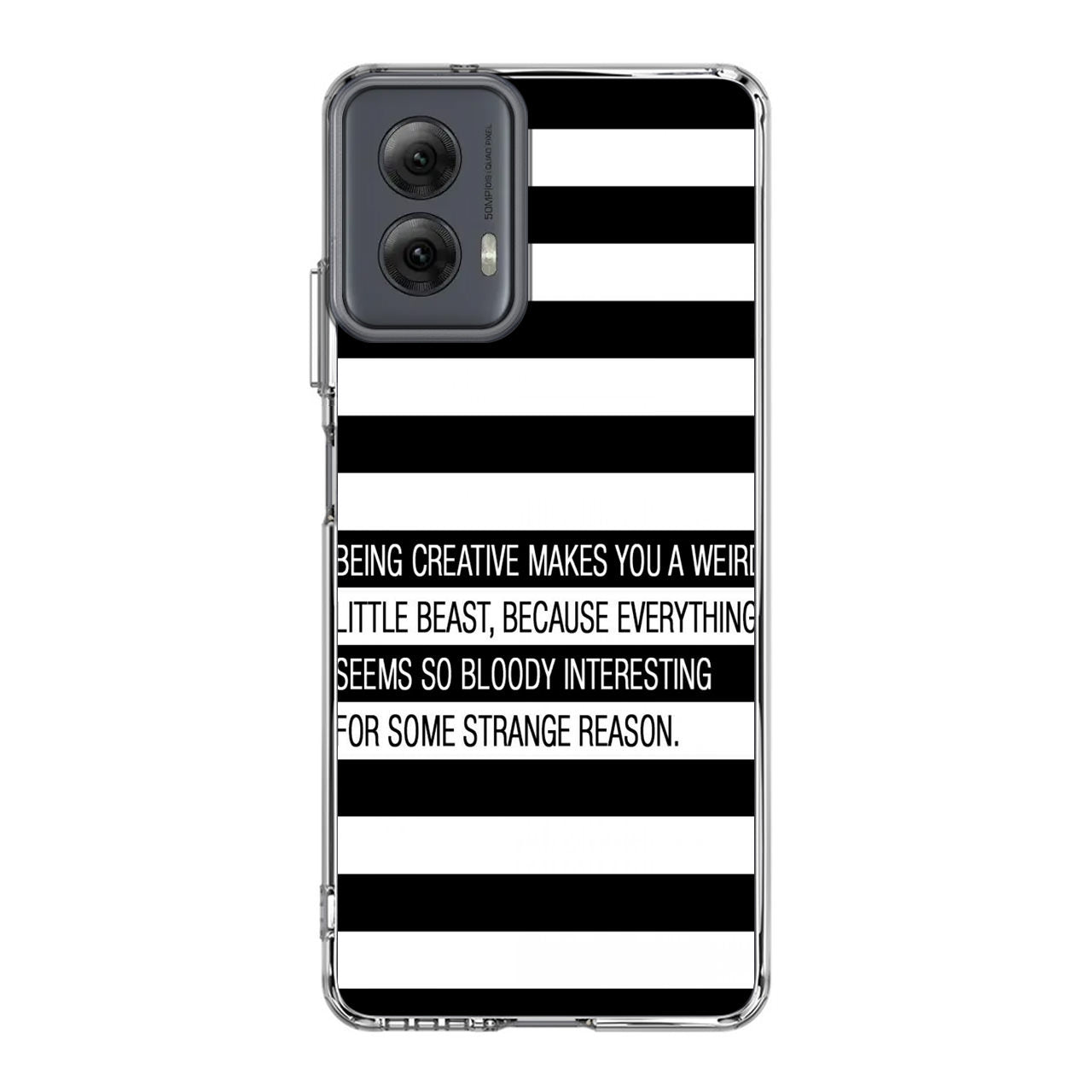 Being Creative Weird Motorola Moto G Power 5G 2024 Case