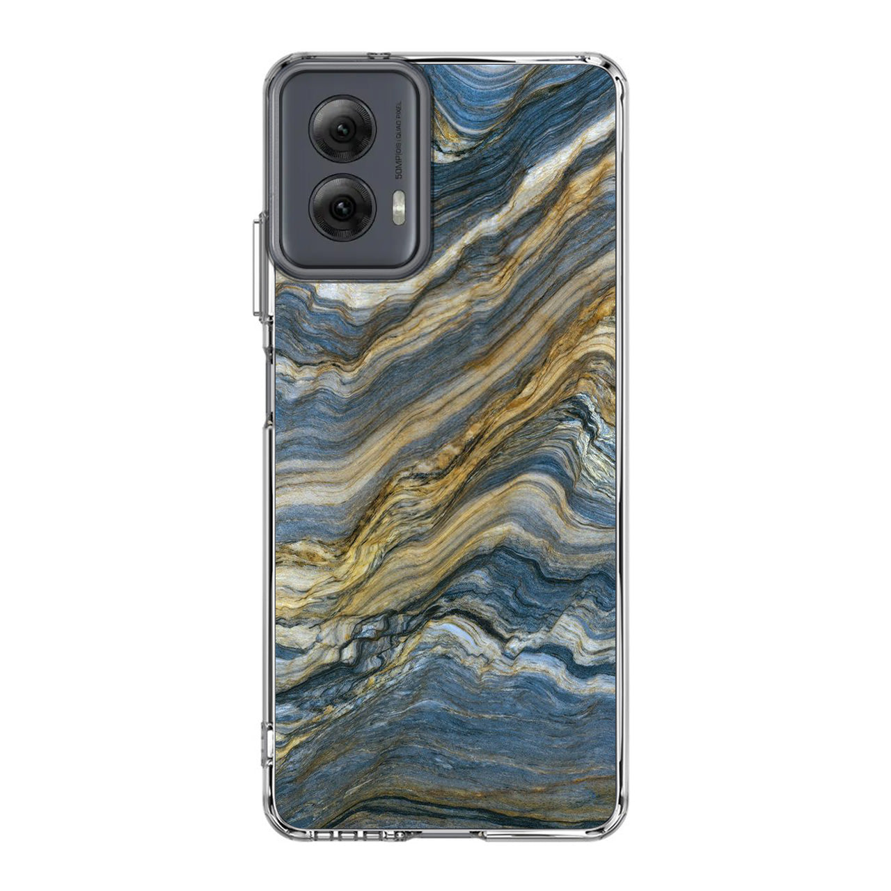 Blue Wave Marble Motorola Moto G Power 5G 2024 Case