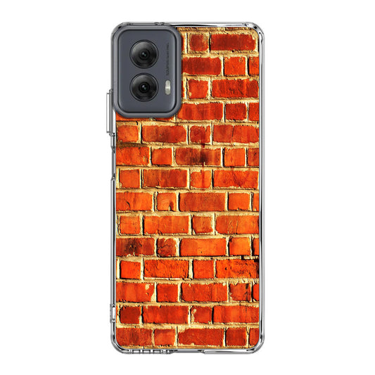 Brick Wall Pattern Motorola Moto G Power 5G 2024 Case