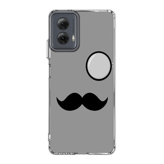 Classy Mustache Motorola Moto G Power 5G 2024 Case