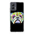 Colorful Bulldog Art Motorola Moto G Power 5G 2024 Case