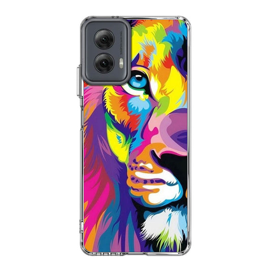 Colorful Lion Motorola Moto G Power 5G 2024 Case