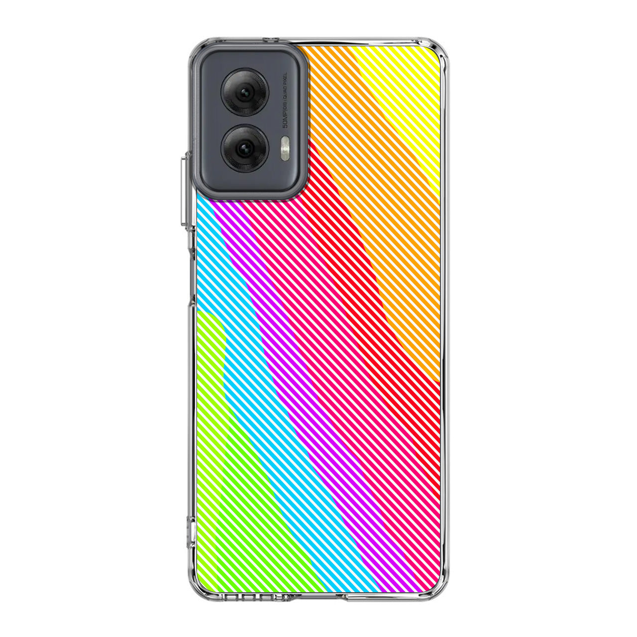 Colorful Stripes Motorola Moto G Power 5G 2024 Case