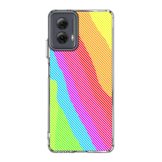Colorful Stripes Motorola Moto G Power 5G 2024 Case