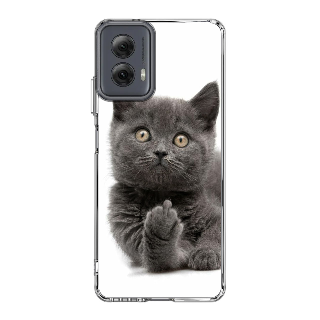 Finger British Shorthair Cat Motorola Moto G Power 5G 2024 Case