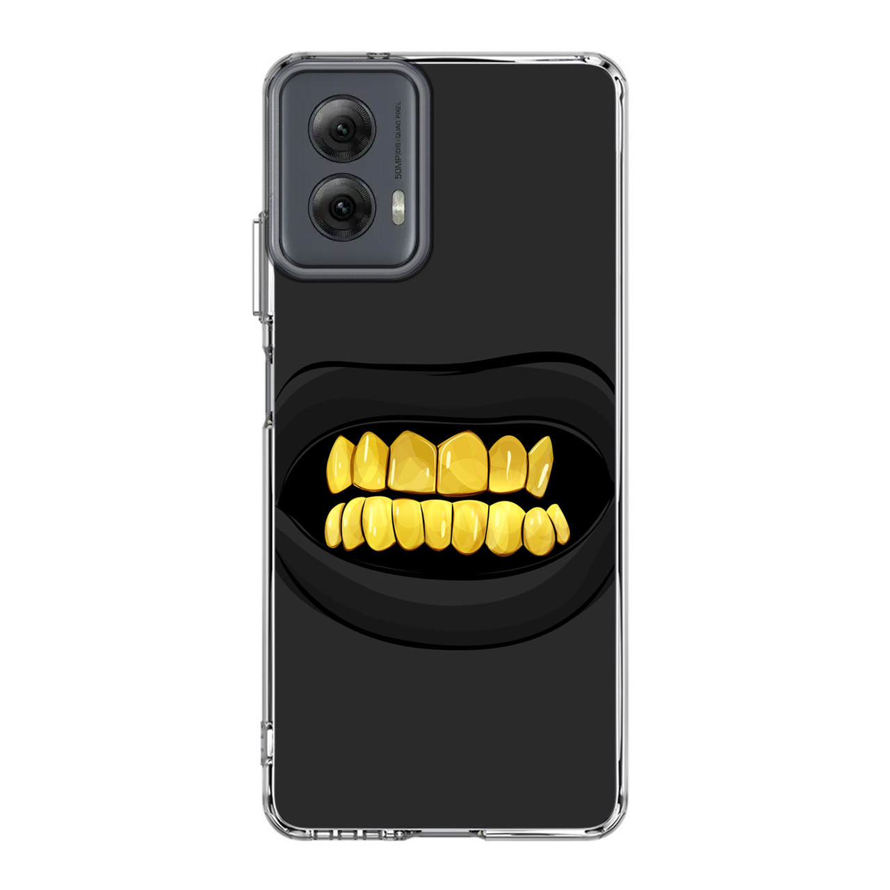 Gold Grillz Motorola Moto G Power 5G 2024 Case