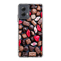 I Love Choco Pattern Motorola Moto G Power 5G 2024 Case