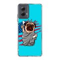 Independence Day Pug Motorola Moto G Power 5G 2024 Case