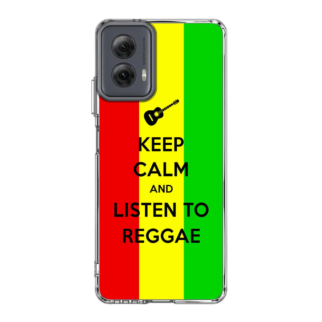 Keep Calm and Listen to Reggae Motorola Moto G Power 5G 2024 Case