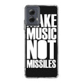 Make Music Not Missiles Motorola Moto G Power 5G 2024 Case