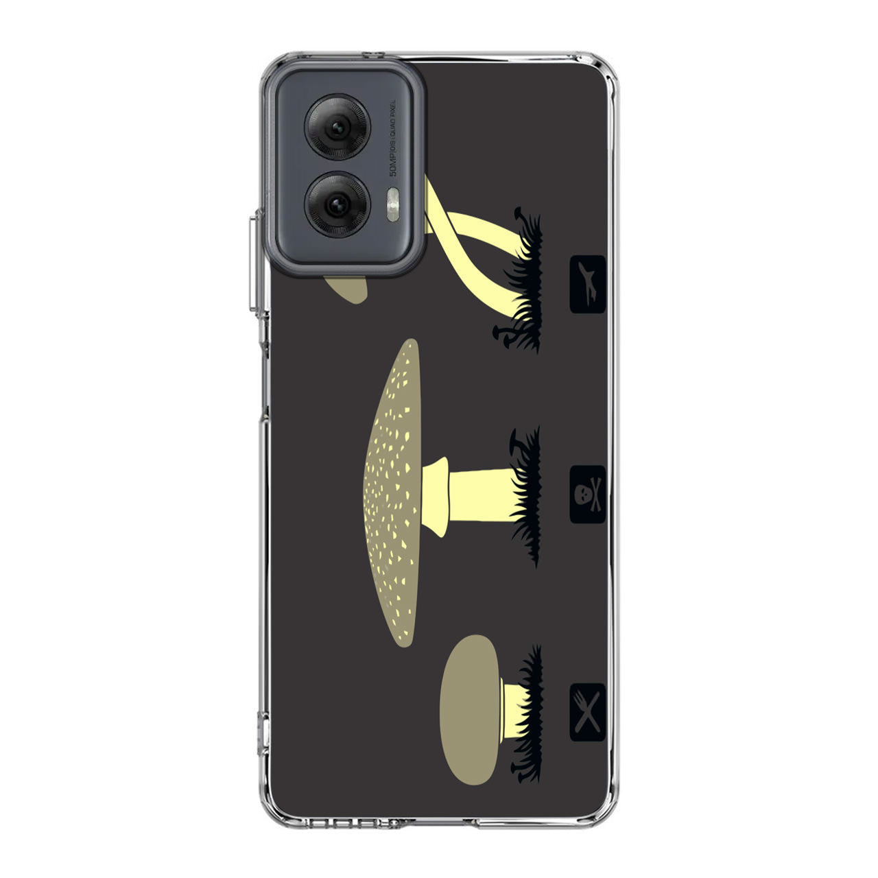 Mushroom Minimalism Motorola Moto G Power 5G 2024 Case