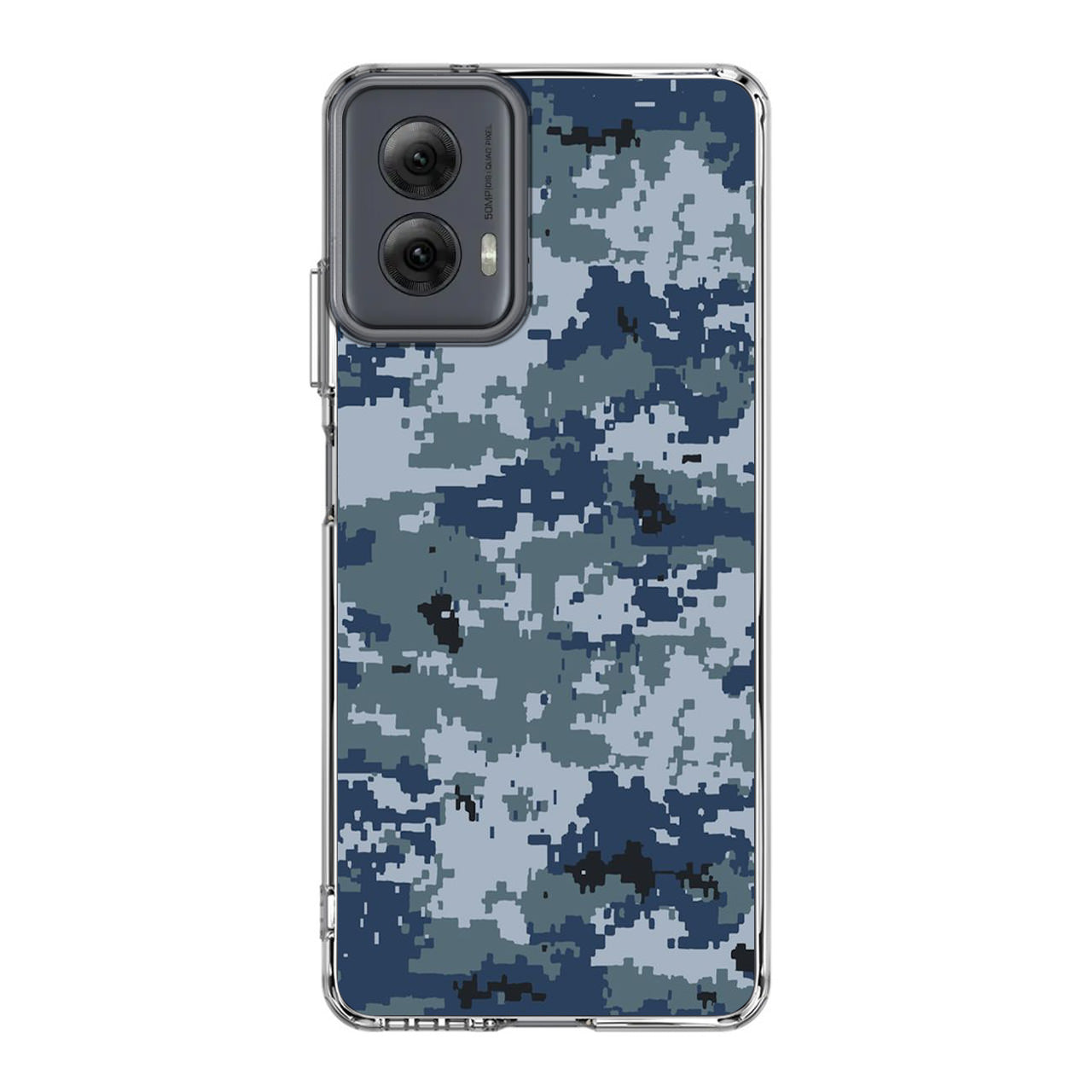 Navy Camo Motorola Moto G Power 5G 2024 Case