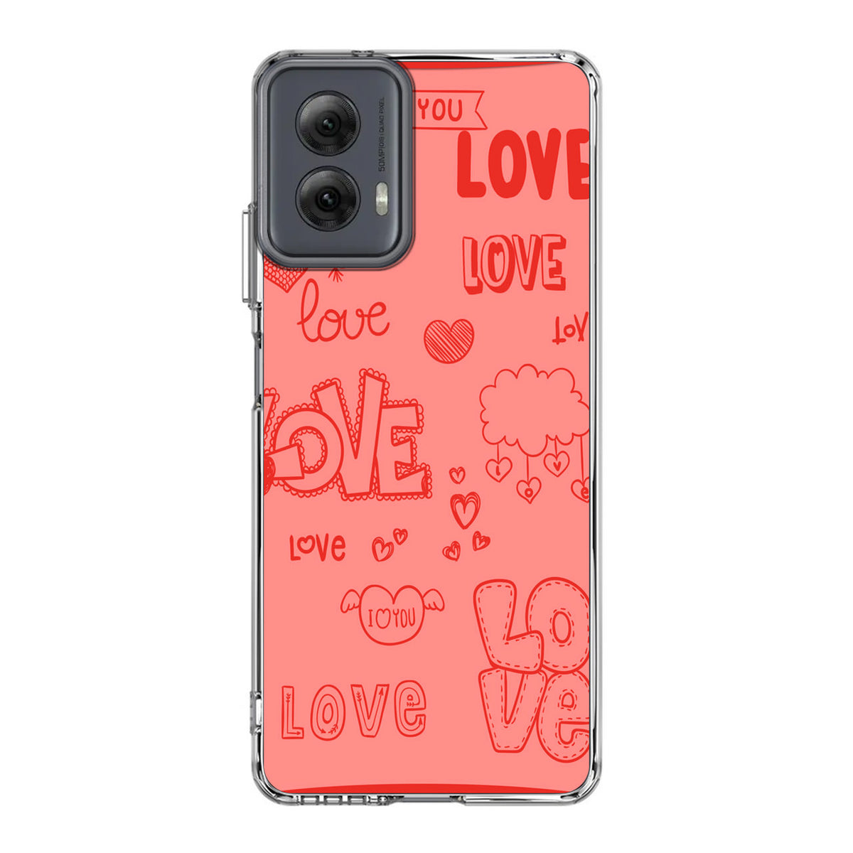 Pink Lover Motorola Moto G Power 5G 2024 Case