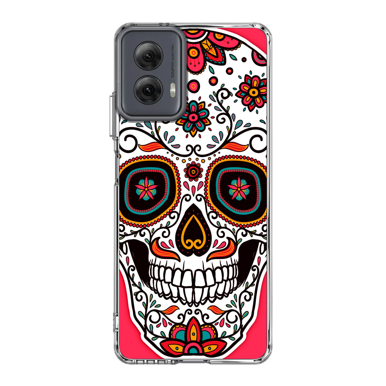 Pink Sugar Skull Motorola Moto G Power 5G 2024 Case