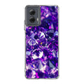 Purple Crystal Motorola Moto G Power 5G 2024 Case
