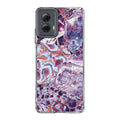Purple Marble Motorola Moto G Power 5G 2024 Case