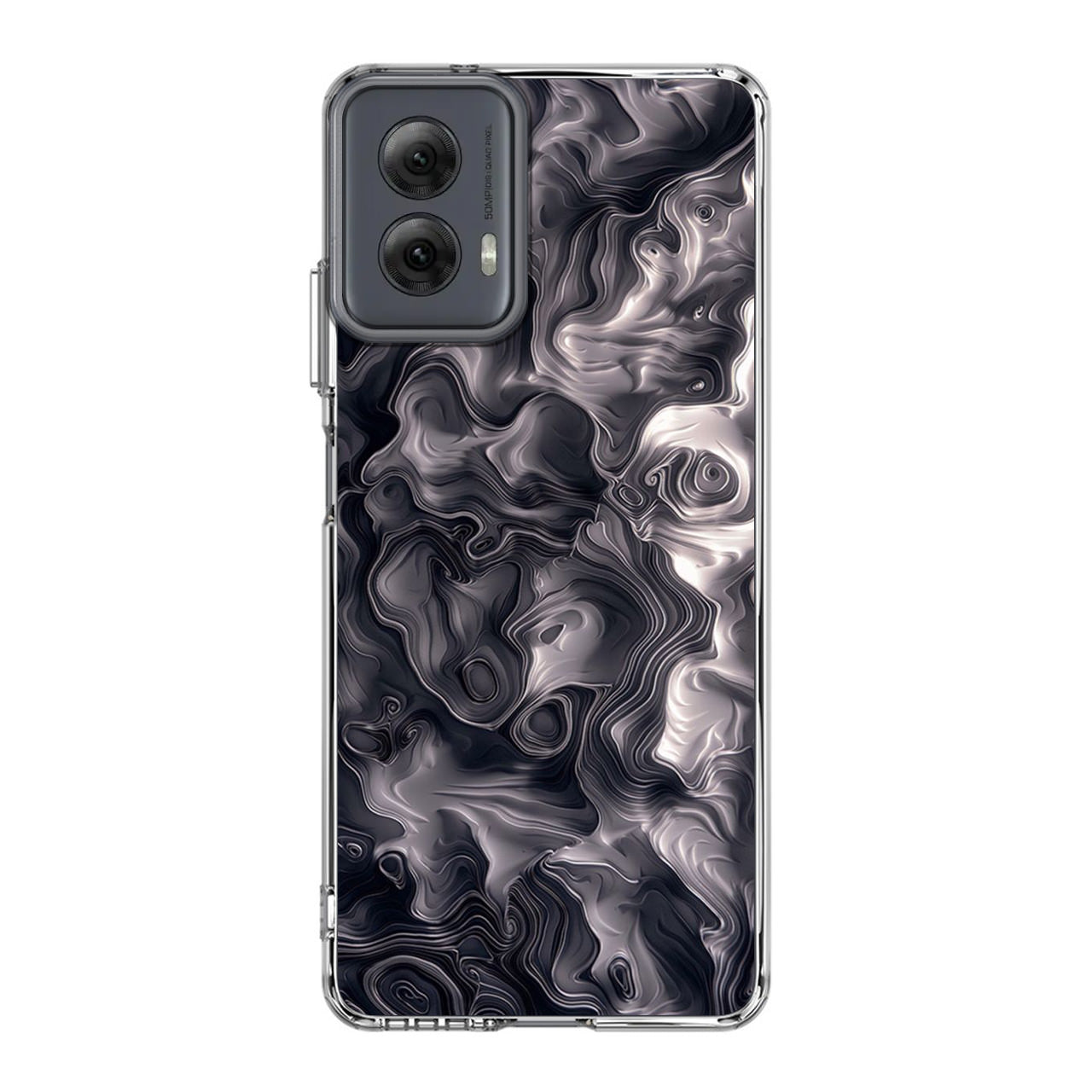 Quicksilver Abstract Art Motorola Moto G Power 5G 2024 Case