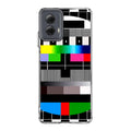 Scheme Pause TV Colorful Mesh Motorola Moto G Power 5G 2024 Case