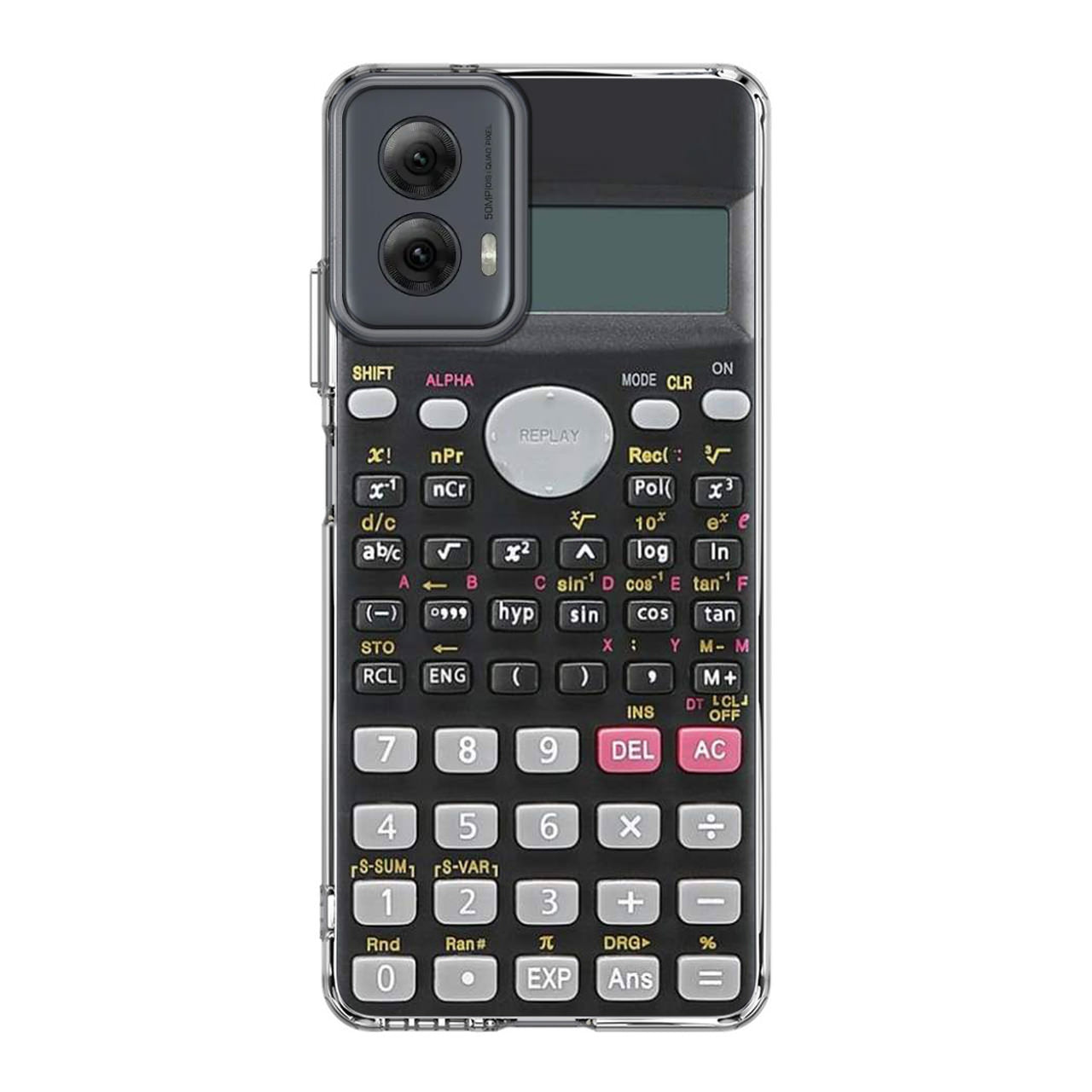 Scientific Calculator Design Motorola Moto G Power 5G 2024 Case
