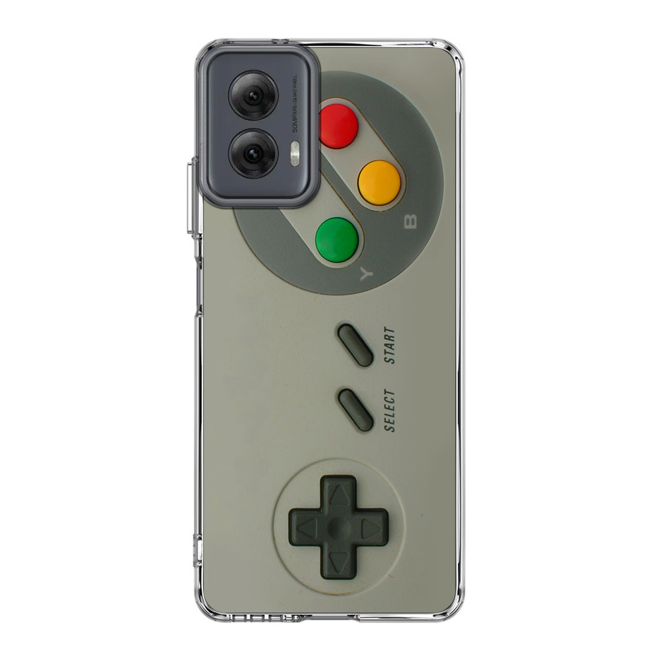Silver Console Controller Motorola Moto G Power 5G 2024 Case