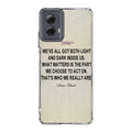 Sirius Black Quote Motorola Moto G Power 5G 2024 Case