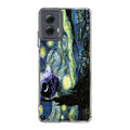 Skellington on a Starry Night Motorola Moto G Power 5G 2024 Case