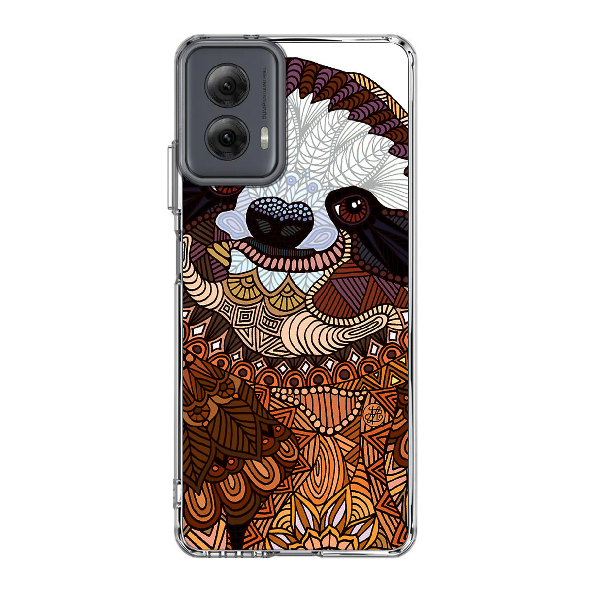 Sloth Ethnic Pattern Motorola Moto G Power 5G 2024 Case