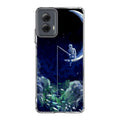 Tardis Walking To The Moon Motorola Moto G Power 5G 2024 Case