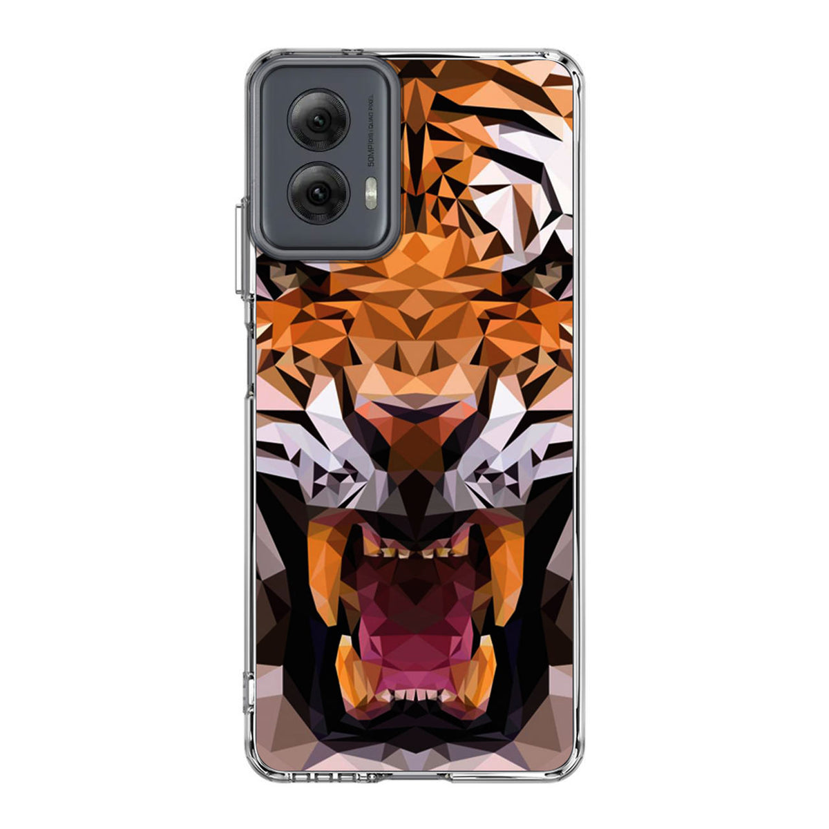 Tiger Polygon Motorola Moto G Power 5G 2024 Case