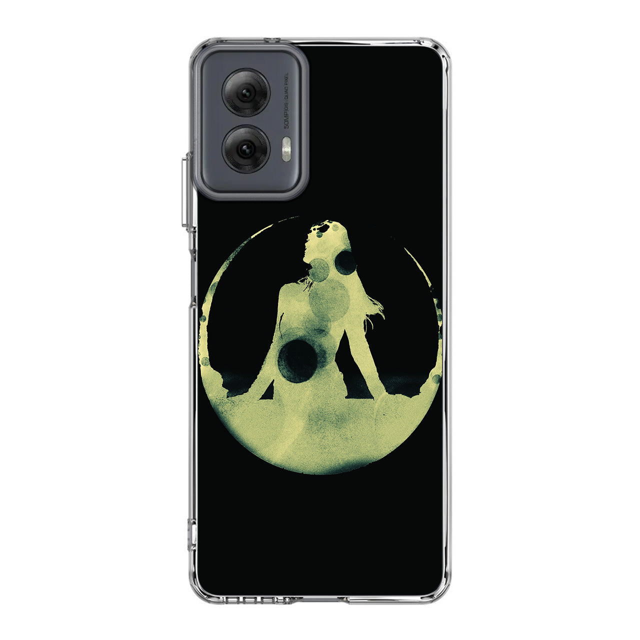Tycho Costalbrake Dark Green Girl Motorola Moto G Power 5G 2024 Case