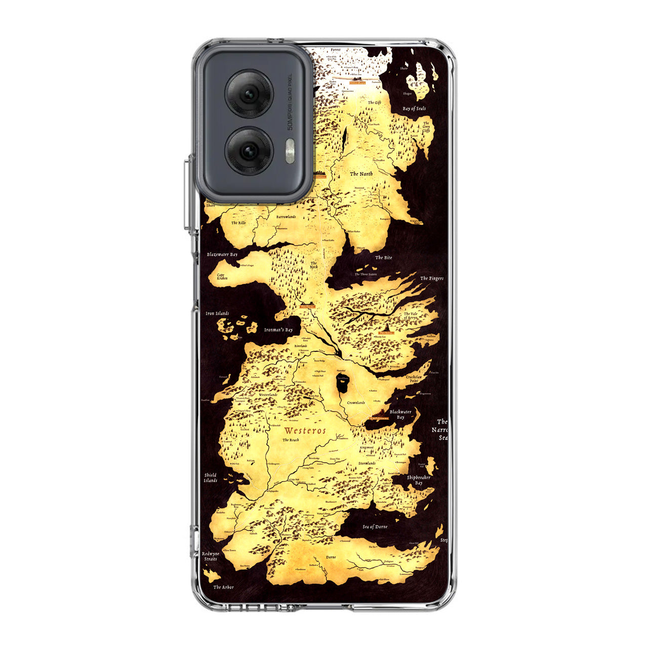 Westeros Map Motorola Moto G Power 5G 2024 Case