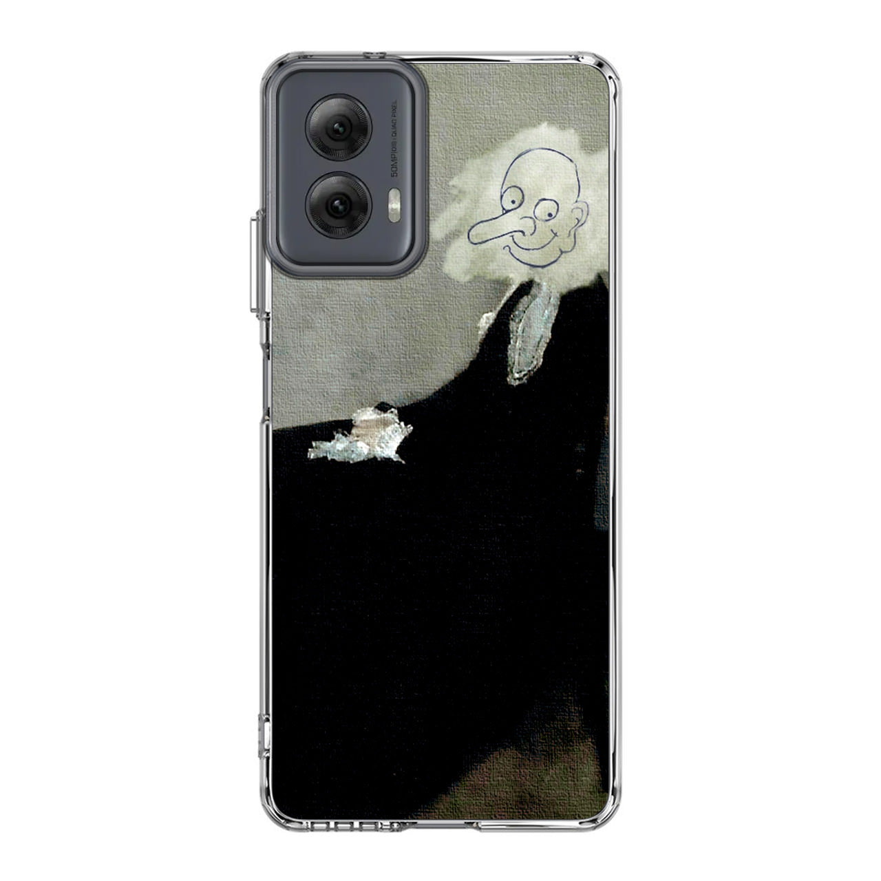 Whistler's Mother by Mr. Bean Motorola Moto G Power 5G 2024 Case