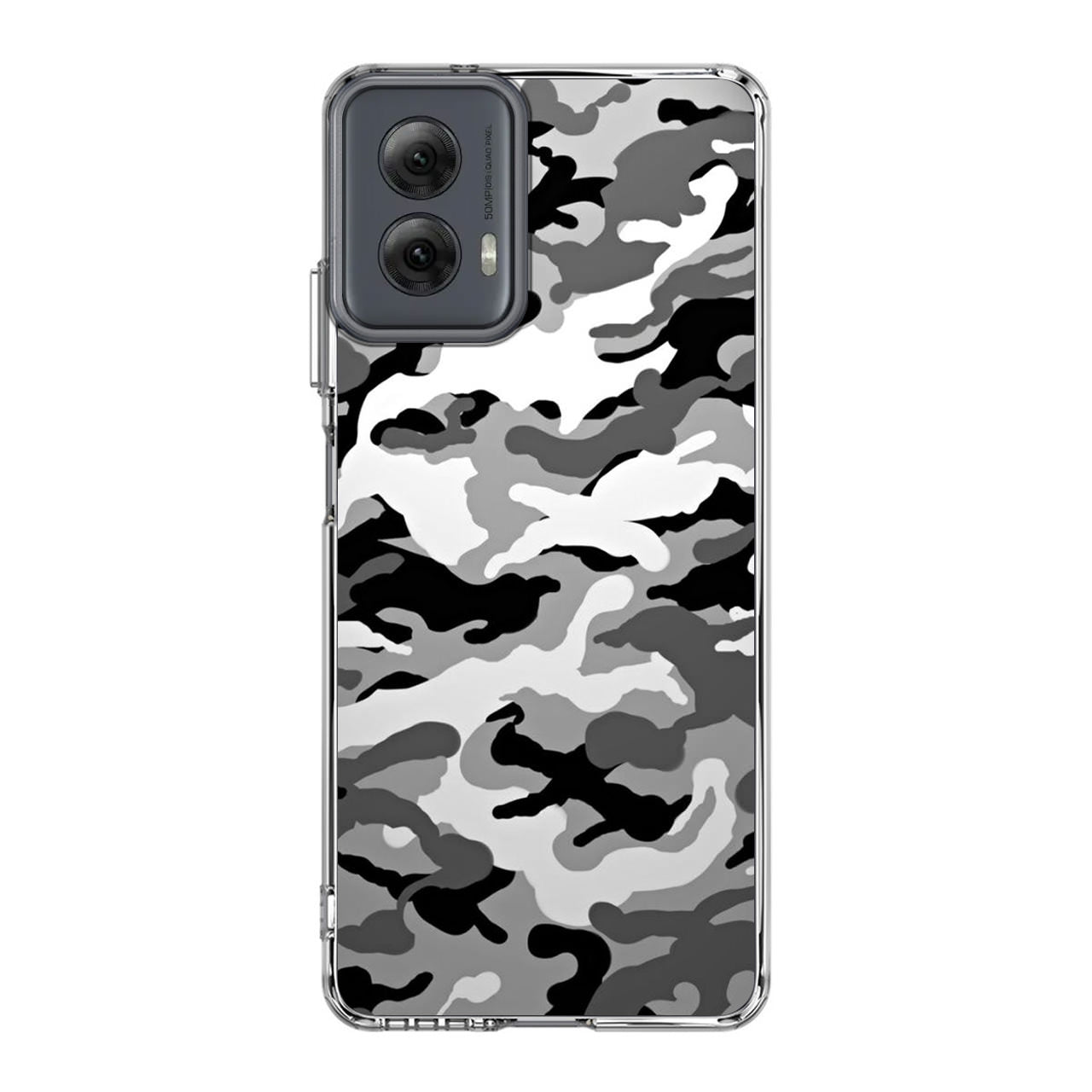 Winter Army Camo Motorola Moto G Power 5G 2024 Case