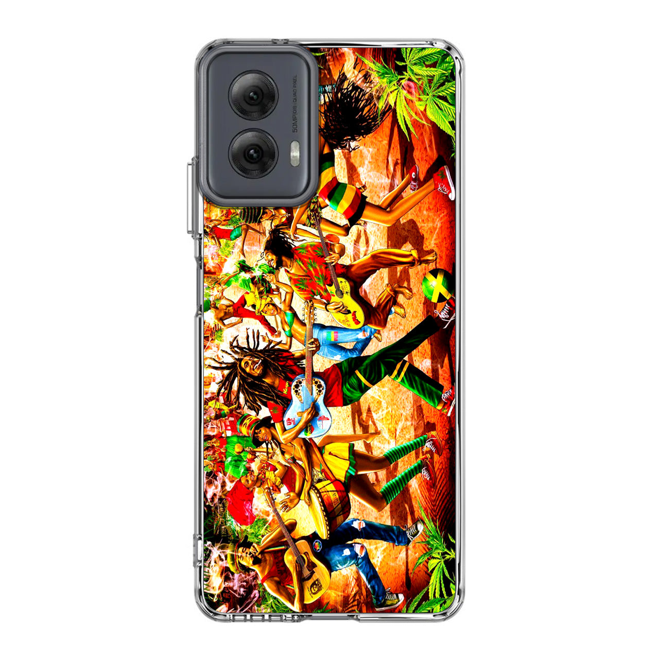 Bob Marley Reggae Motorola Moto G Power 5G 2024 Case