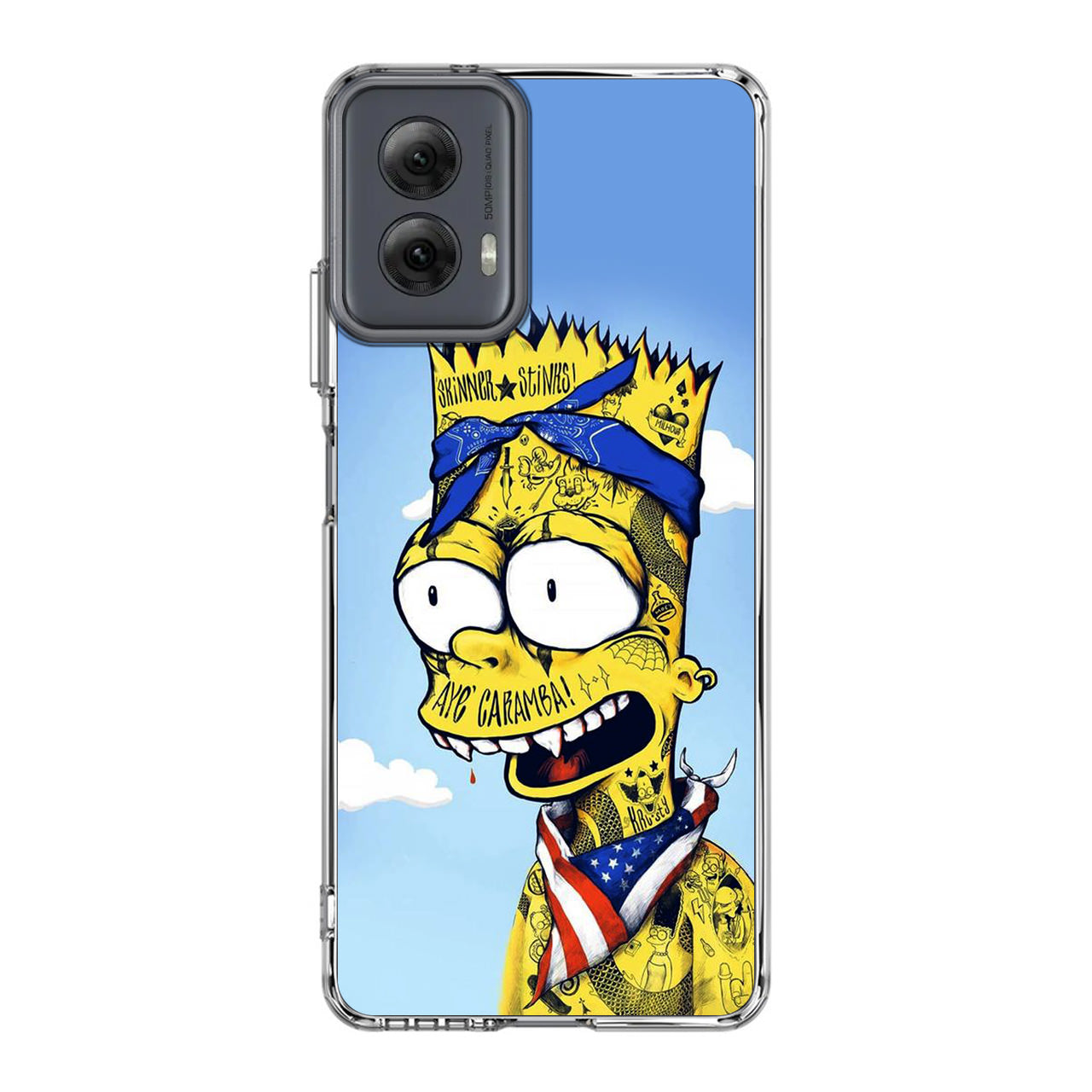 Bootleg Bart Motorola Moto G Power 5G 2024 Case