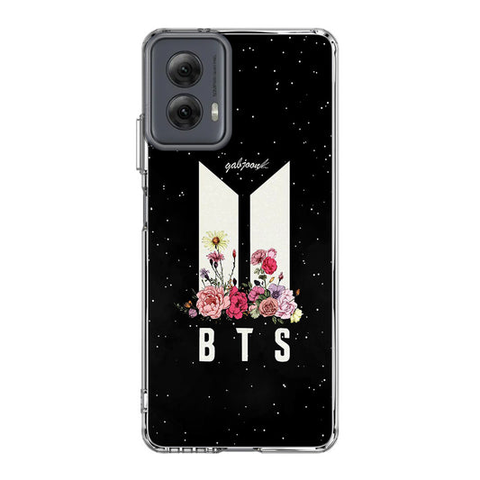 BTS Flower Motorola Moto G Power 5G 2024 Case