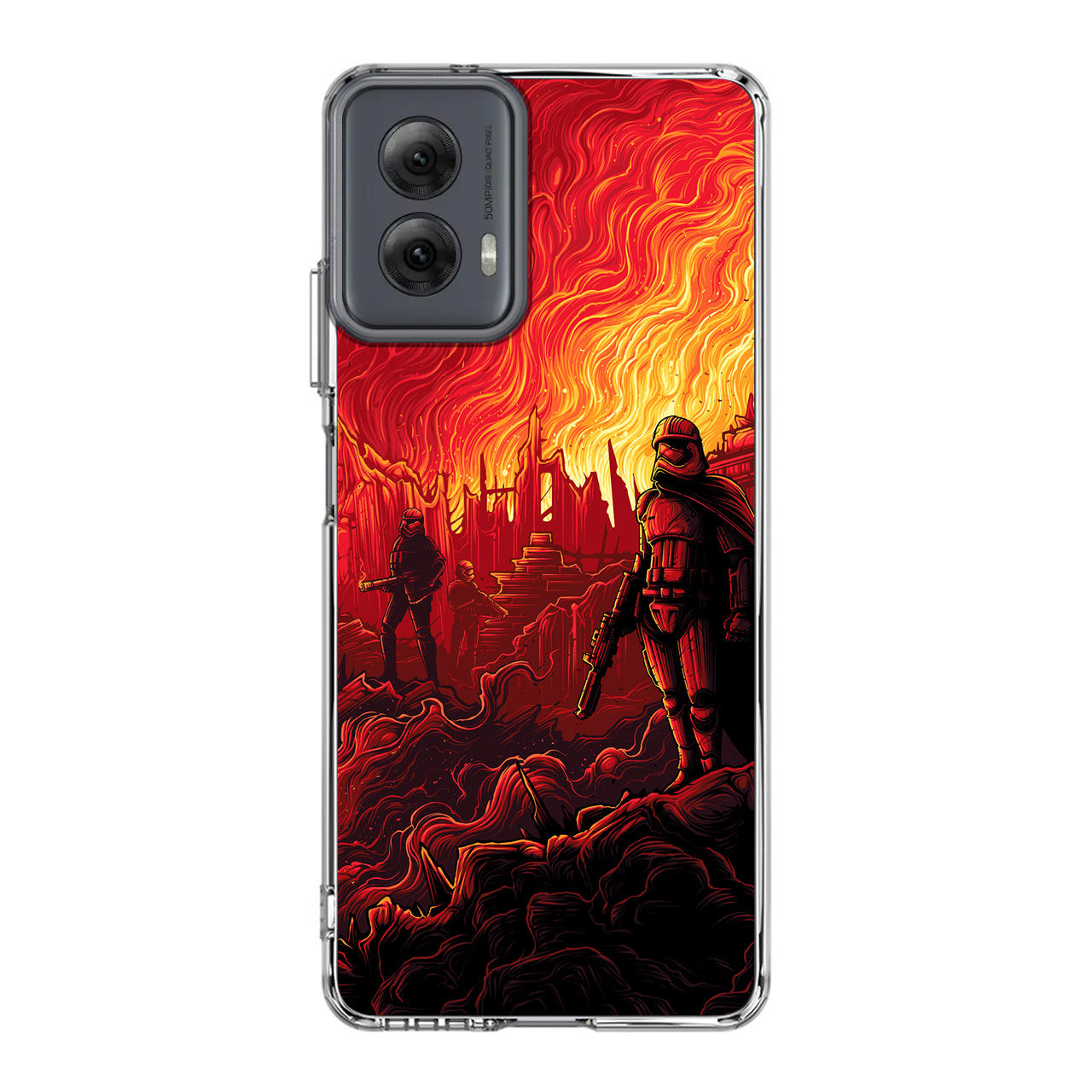 Captain Phasma Art Motorola Moto G Power 5G 2024 Case