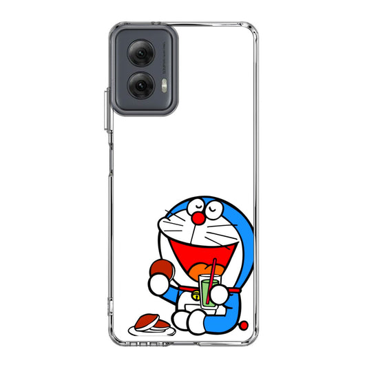 Doraemon Minimalism Motorola Moto G Power 5G 2024 Case