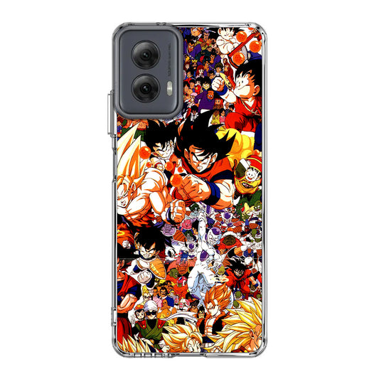 Dragon Ball All Characters Motorola Moto G Power 5G 2024 Case