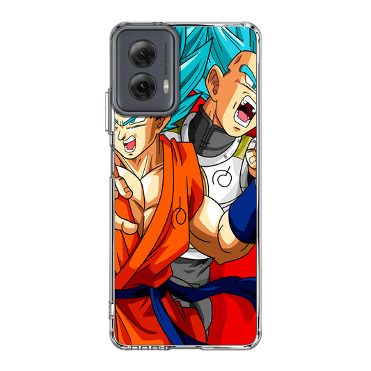 Dragon Ball Super SSGSS Goku And Vegeta Motorola Moto G Power 5G 2024 Case